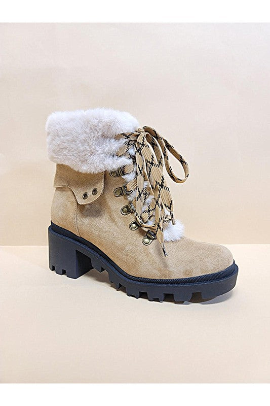 Ankle Fur Boots