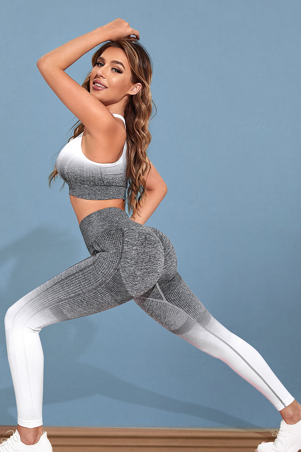 Matching Sports Tank and Leggings Set