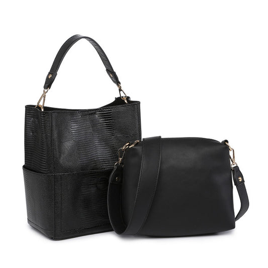 Lorelei Double Zip Crossbody by Jen and Co.